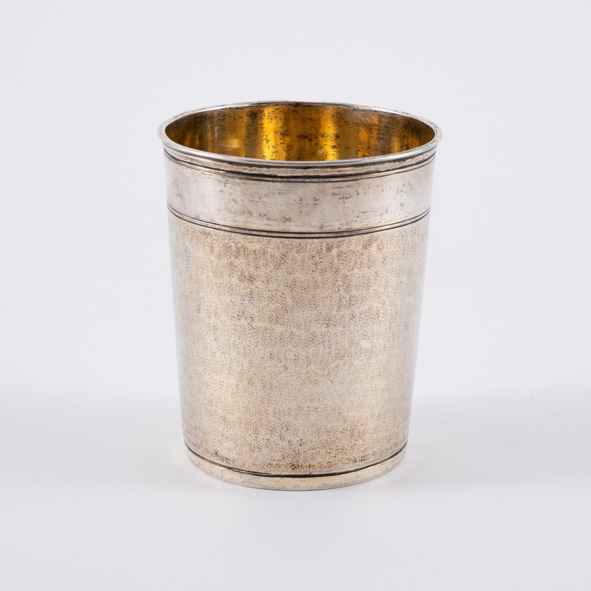 Paul Solanier: SILVER SNAKE SKIN CUP - Image 3 of 6