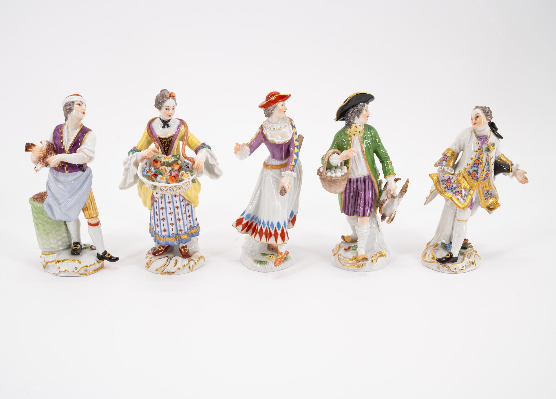 Meissen: 33 Figuren der "Cris de Paris" - Bild 14 aus 25