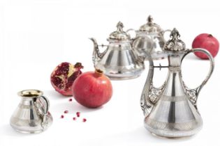 Émile Froment-Meurice: Kaffee- und Teeservice im orientalischen Stil