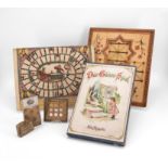 ENSEMBLE OF FOUR ITALIAN AND GERMAN CARD GAMES MADE OF PAPER AND CARDBOARD