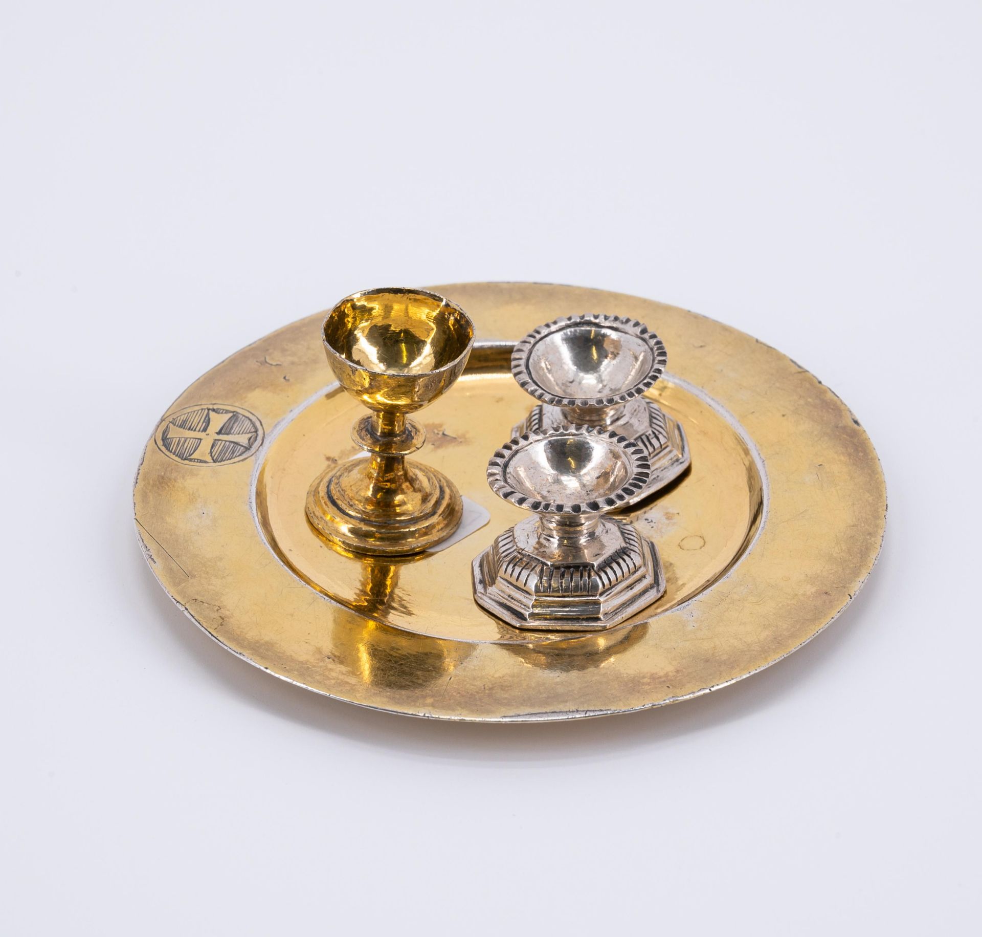 Germany: ENSEMBLE OF SIX SILVER MINIATURE OBJECTS - Image 3 of 8
