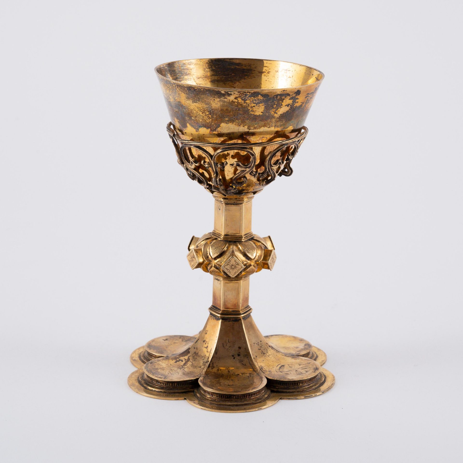 Cologne: VERMEIL MASS CHALICE - Image 3 of 6