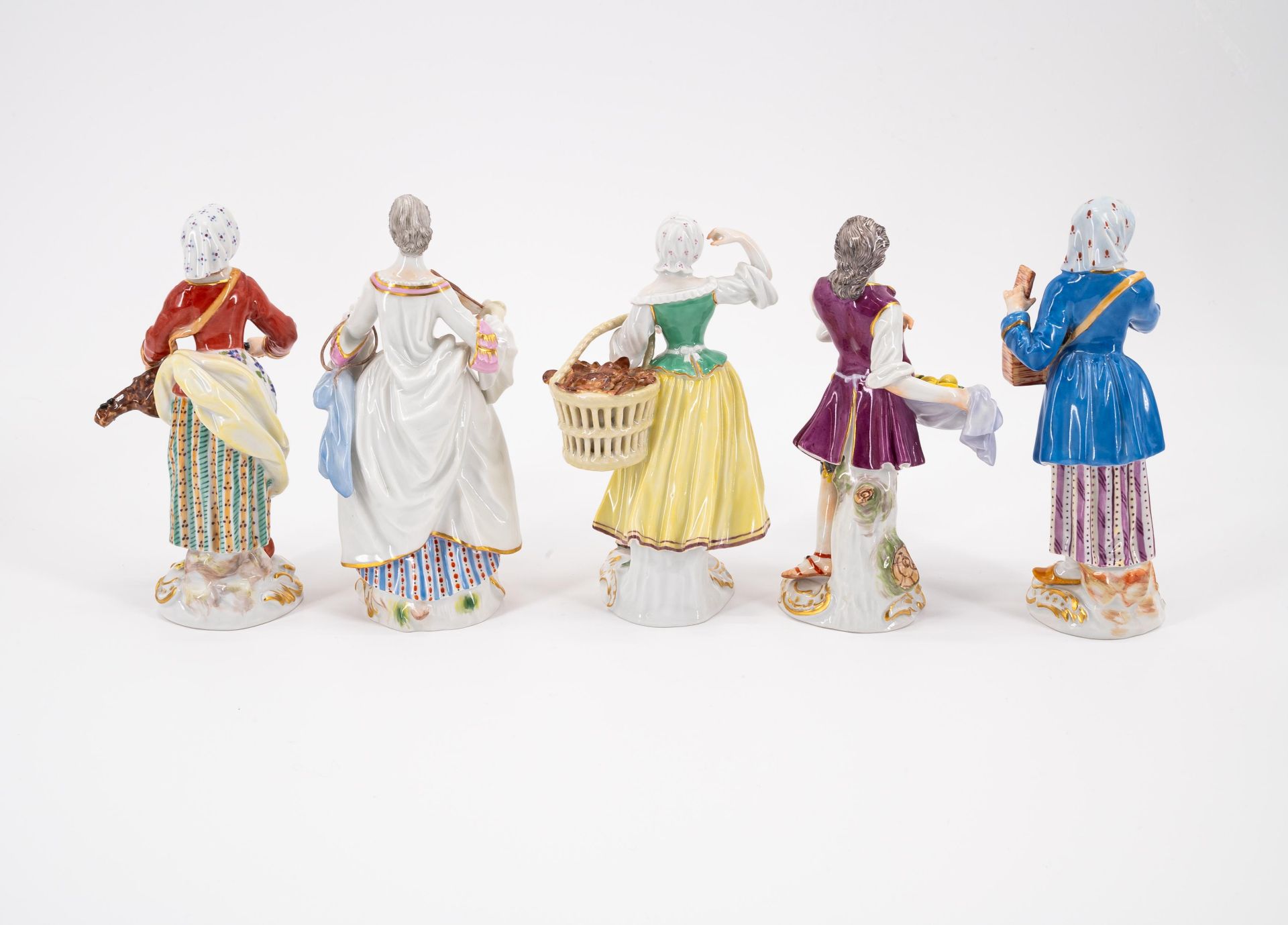 Meissen: 33 Figuren der "Cris de Paris" - Bild 9 aus 25