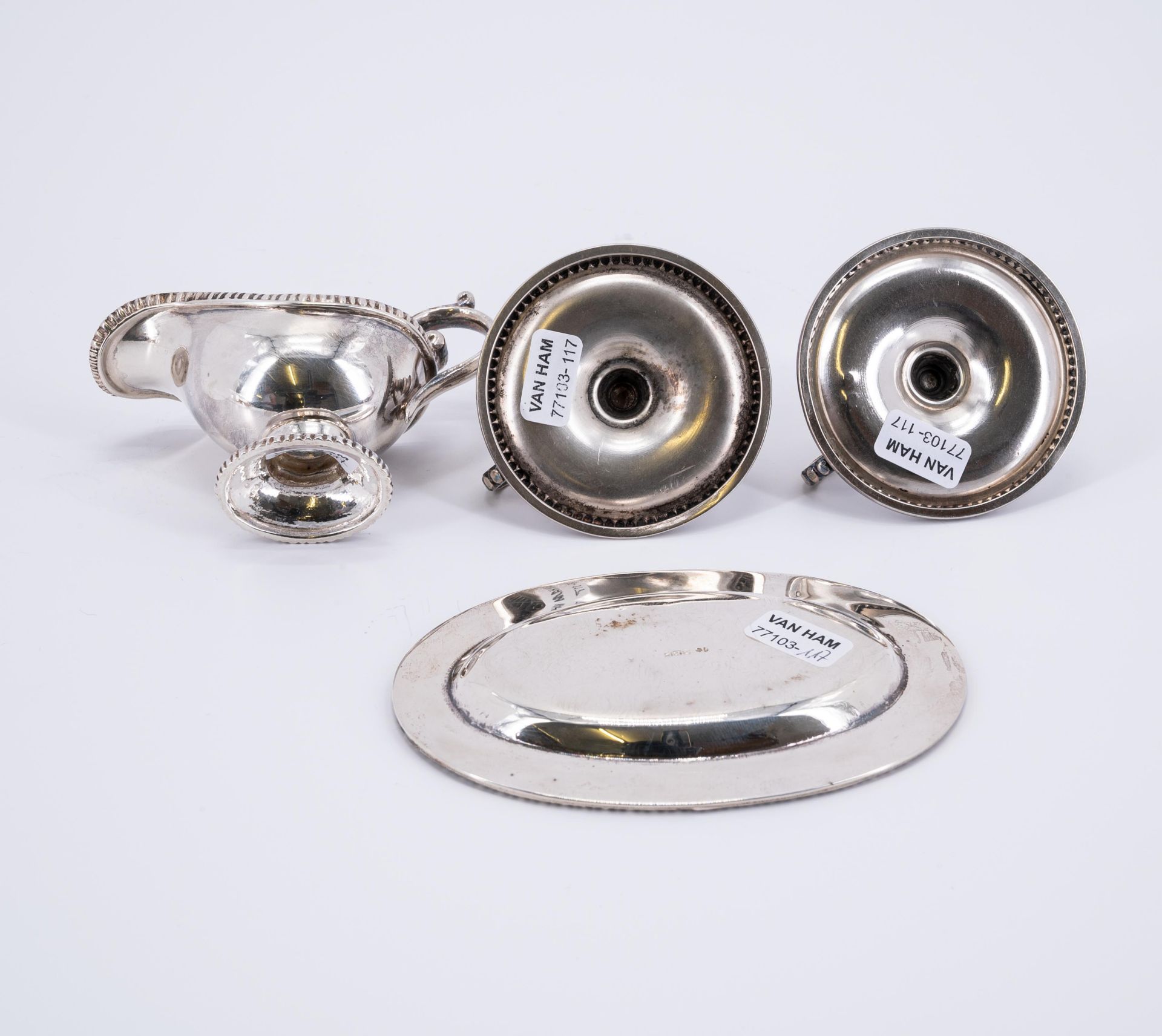 ENSEMBLE OF 15 SILVER MINIATURE OBJECTS - Image 6 of 9