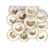 Meissen: NINE PLATES AND THREE BOWLS FROM THE 'STADHOUDER SERVICE' FOR WILLEM V
