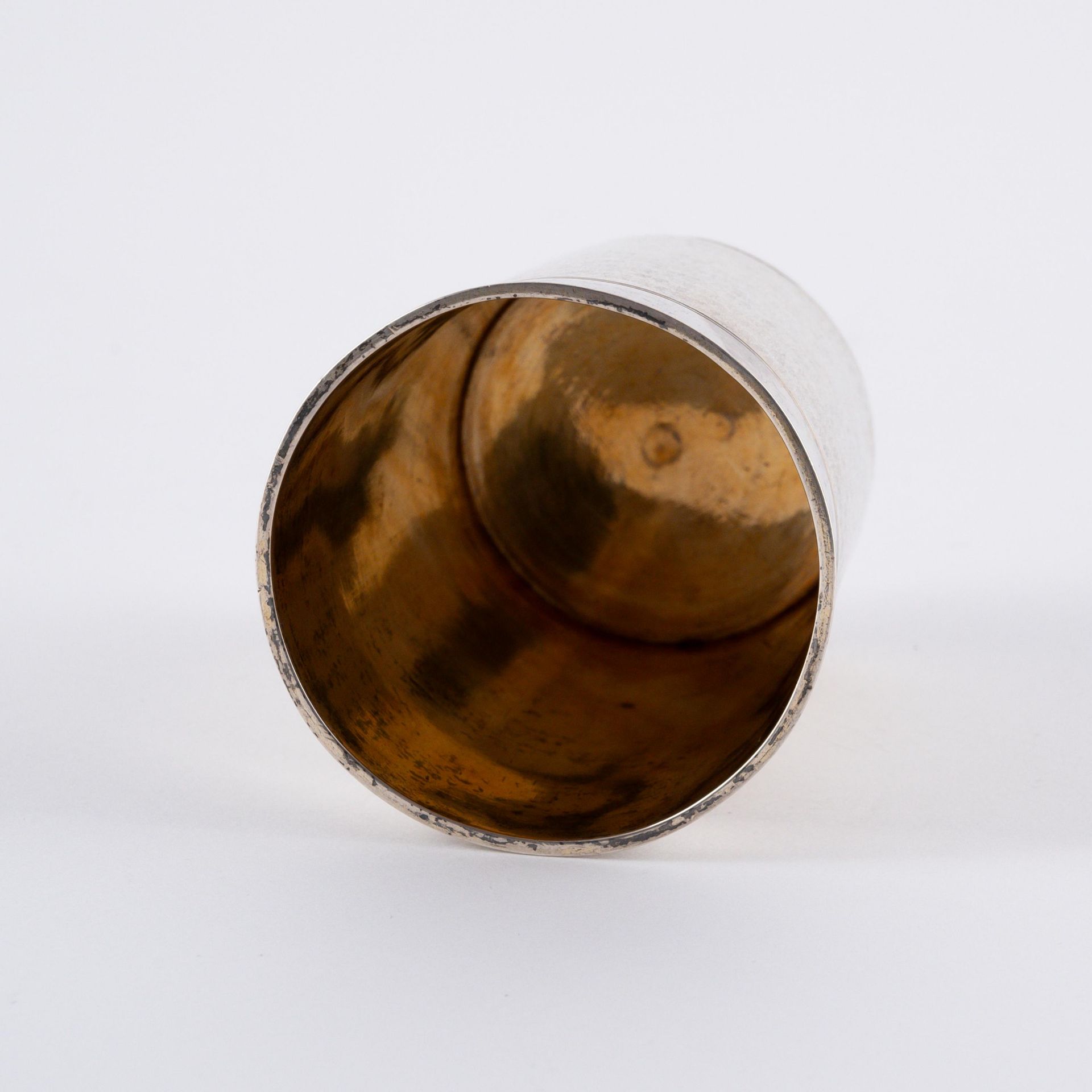 Paul Solanier: SILVER SNAKE SKIN CUP - Image 5 of 6