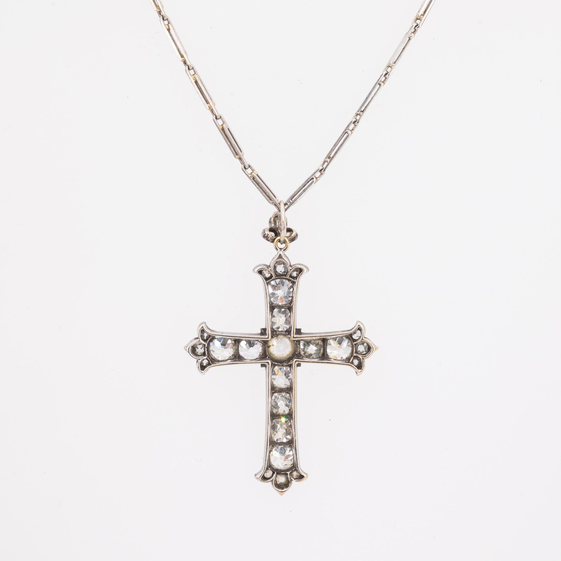 Diamond-Pendant Necklace - Image 2 of 3