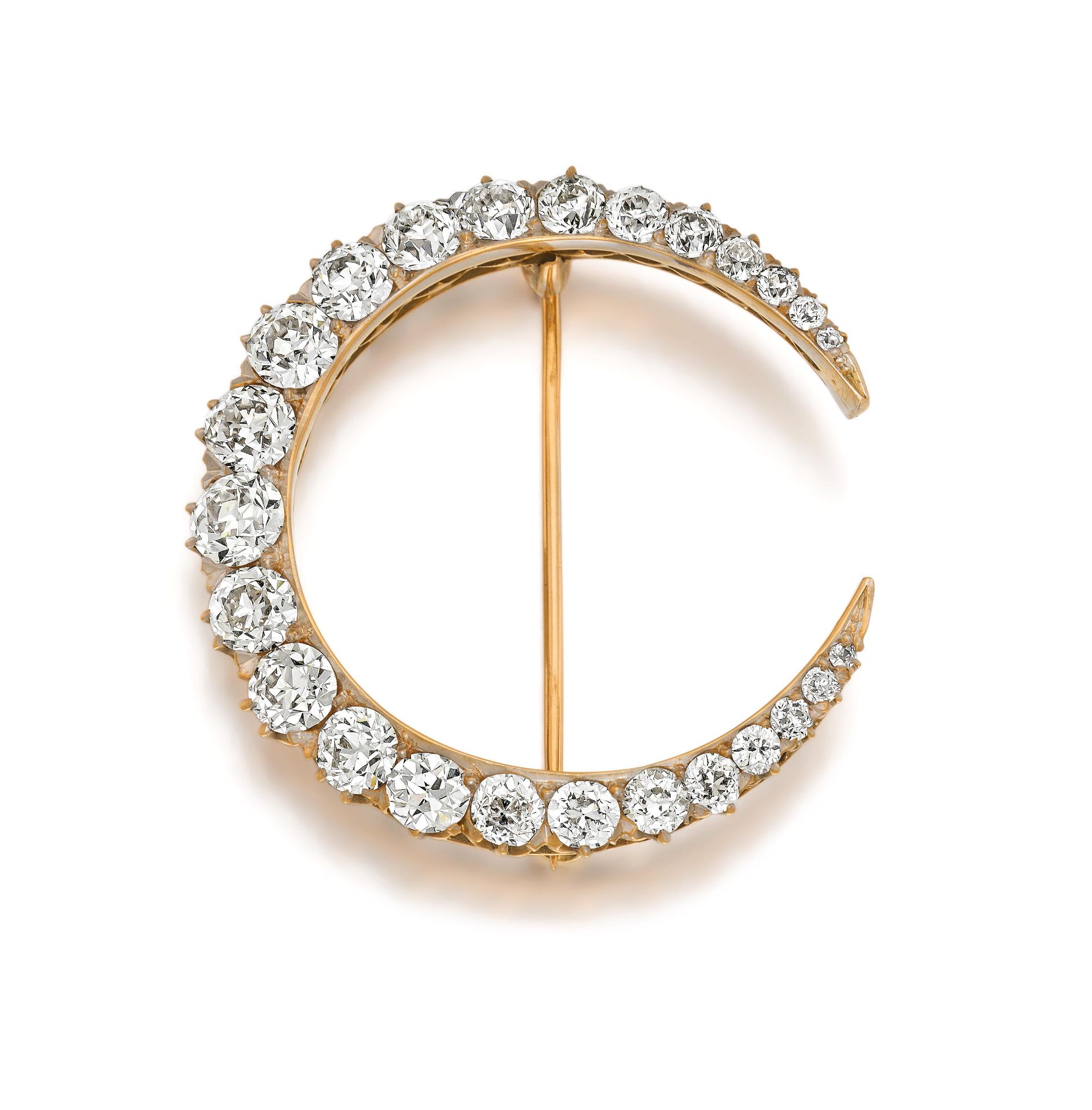 Crescent-Brooch