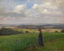 Adolf Lins: Weite hessische Landschaft