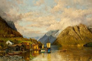 Anders Monsen Askevold: Morgenstimmung im Fjord