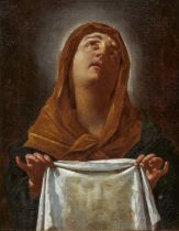 Flaminio Torri: Heilige Veronika mit dem Schweißtuch Christi