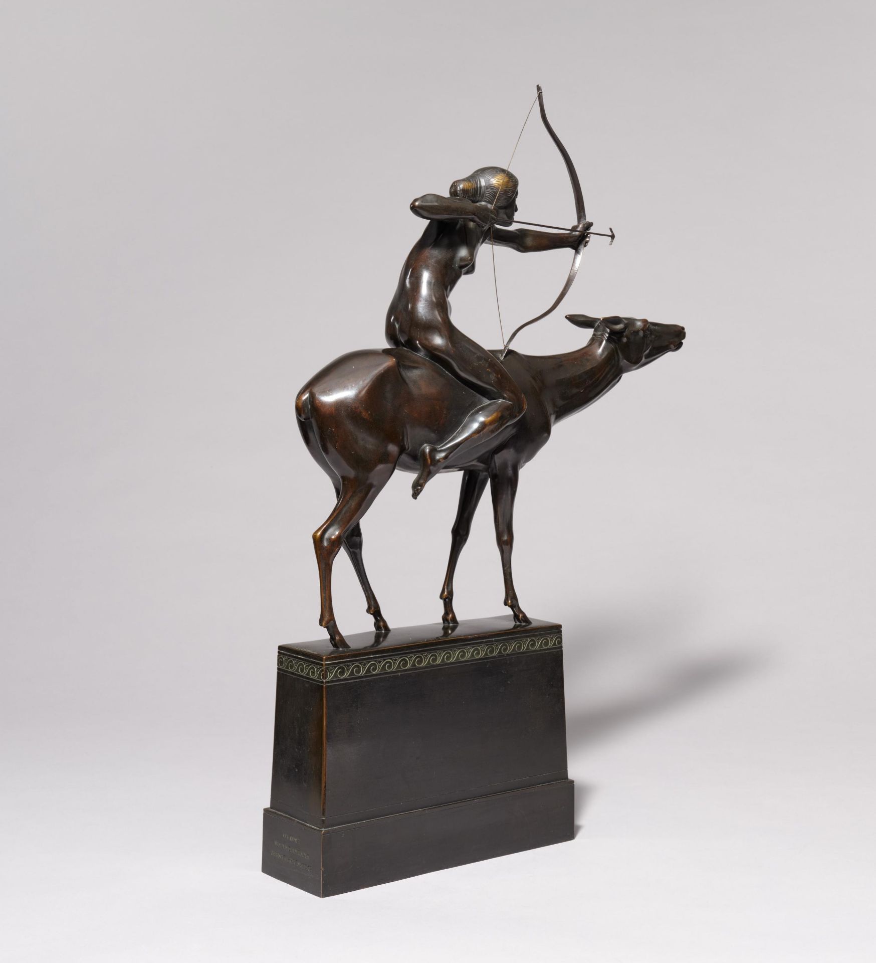 Georg Wrba: Diana on the Stag Cow - Image 3 of 4