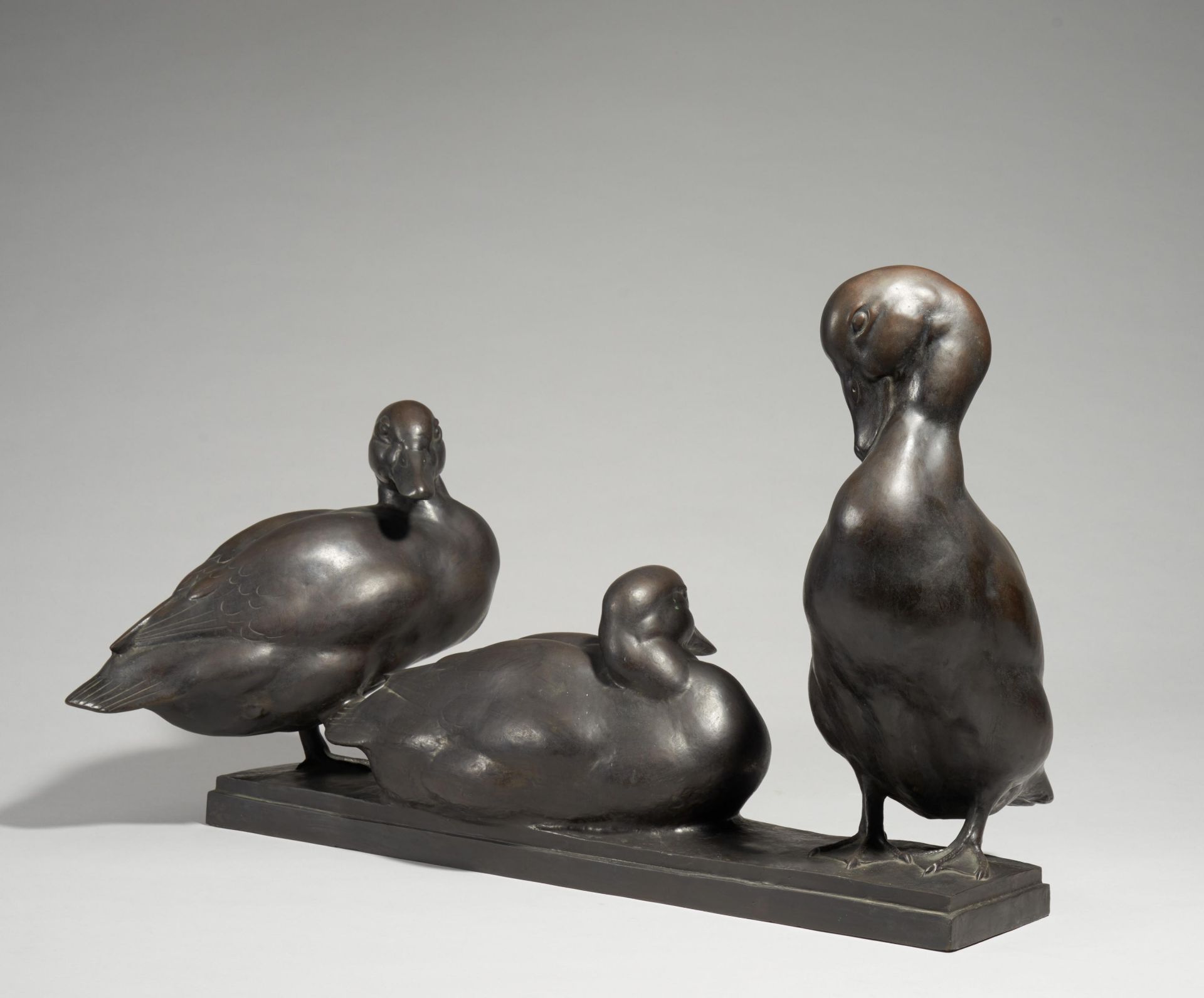 August Gaul: Three Ducks - Image 4 of 4