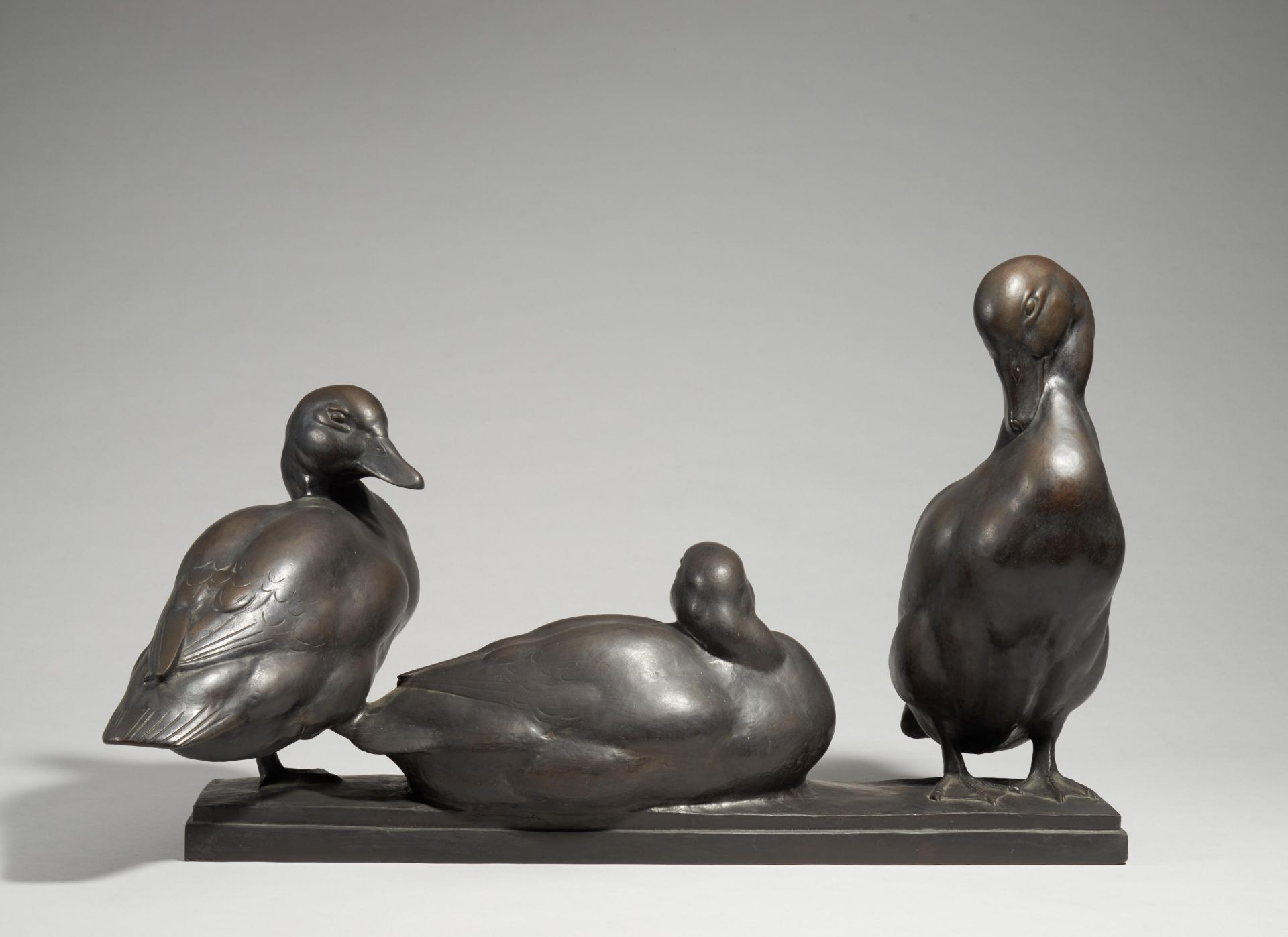 August Gaul: Three Ducks - Image 3 of 4