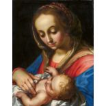 Abraham Bloemaert: Madonna mit Kind