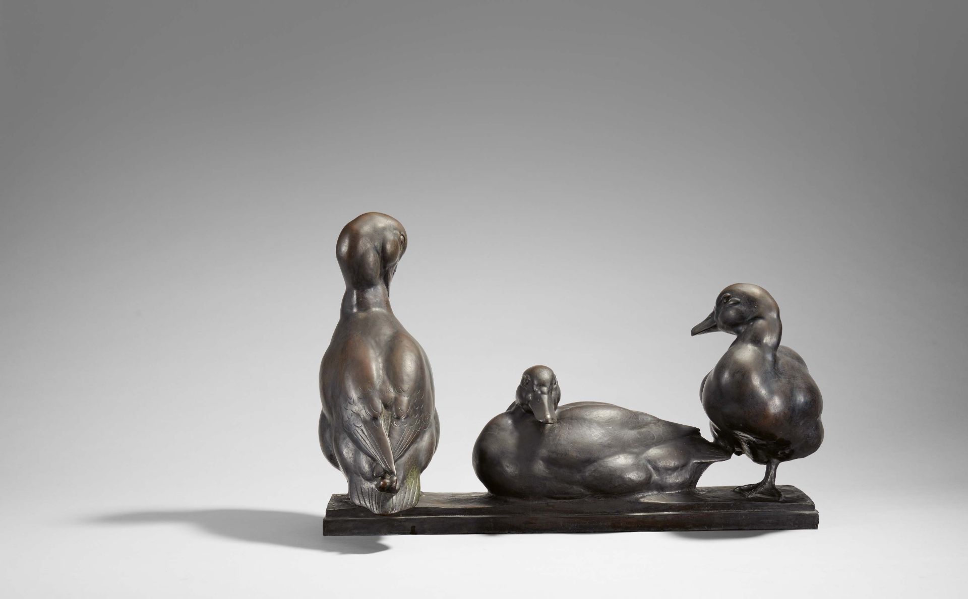 August Gaul: Three Ducks