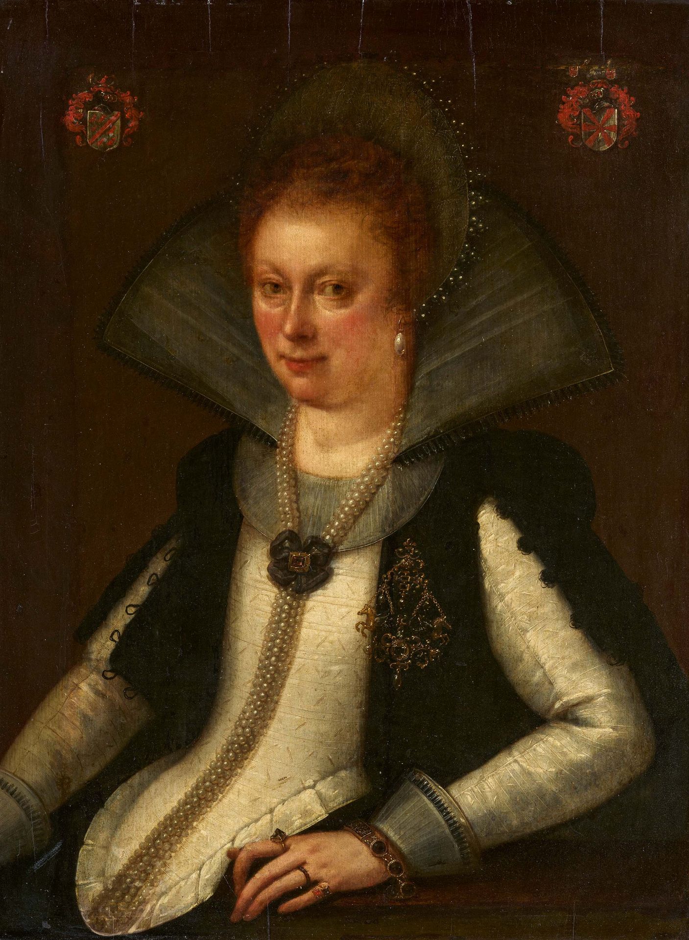 Gortzius Geldorp: Porträt von Anna Catharina Waldbott von Bassenheim zu Gudenau (1587 - 1666)