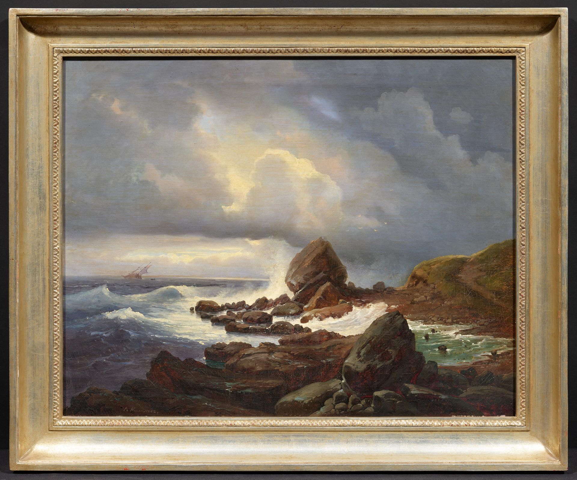 Robert Kummer: Surf on a Rocky Coast - Image 2 of 4