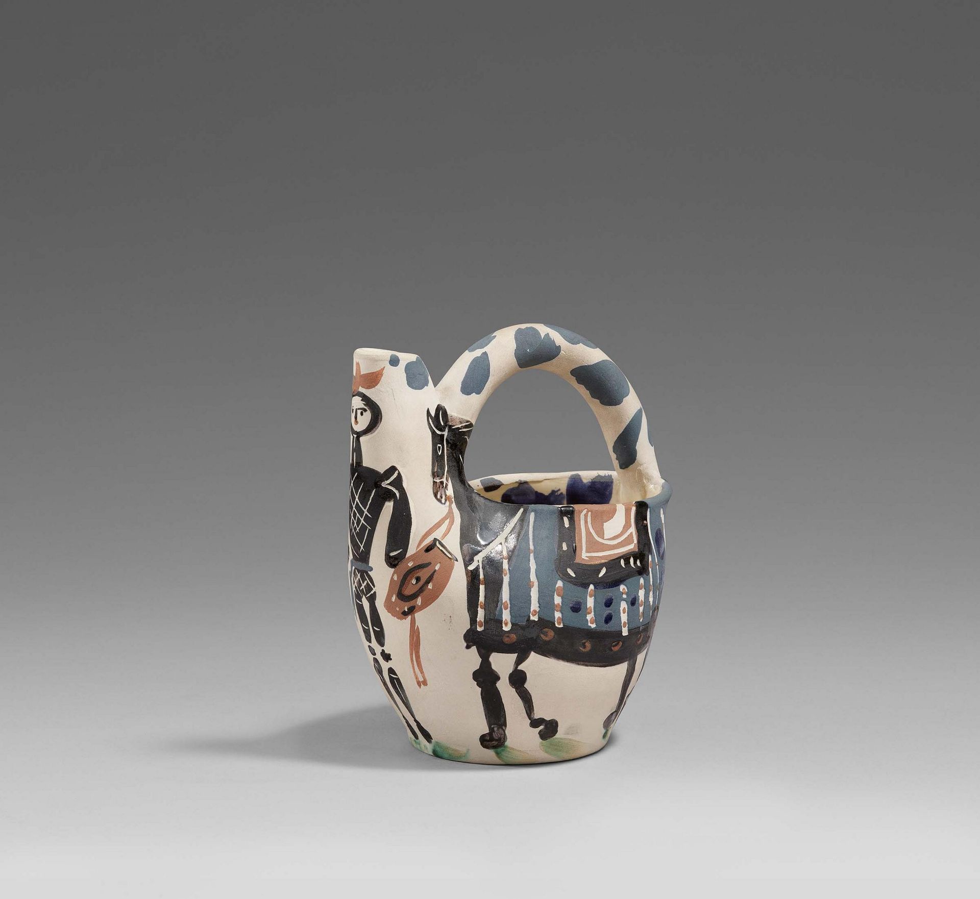 Pablo Picasso Ceramics: Cavalier and Horse
