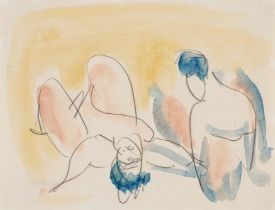 Ernst Ludwig Kirchner: Zwei liegende weibliche Akte