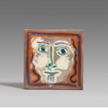 Pablo Picasso Ceramics: Curly-haired Face