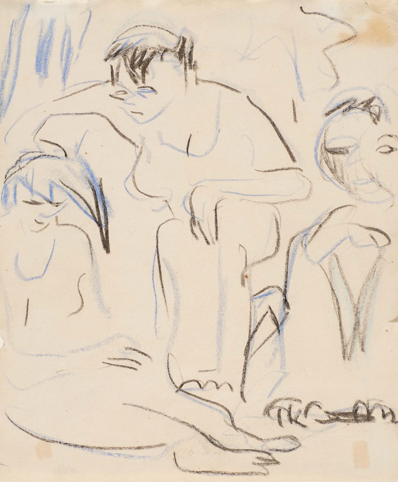 Ernst Ludwig Kirchner: Nach dem Bade
