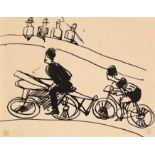 Ernst Ludwig Kirchner: Steherrennen, Radrennen mit Motorvorspann