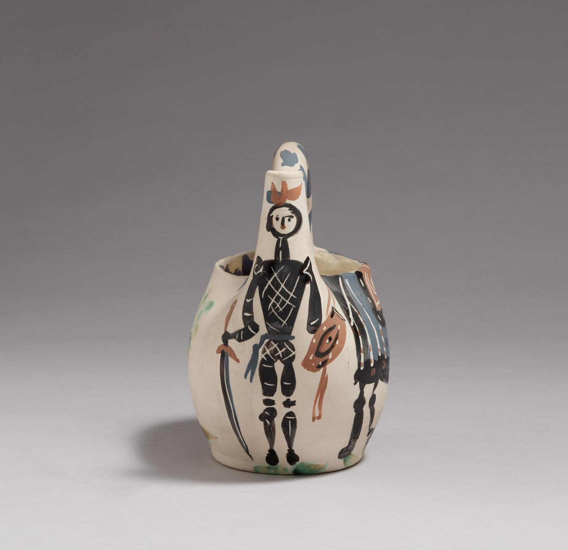 Pablo Picasso Ceramics: Cavalier and Horse - Image 5 of 5