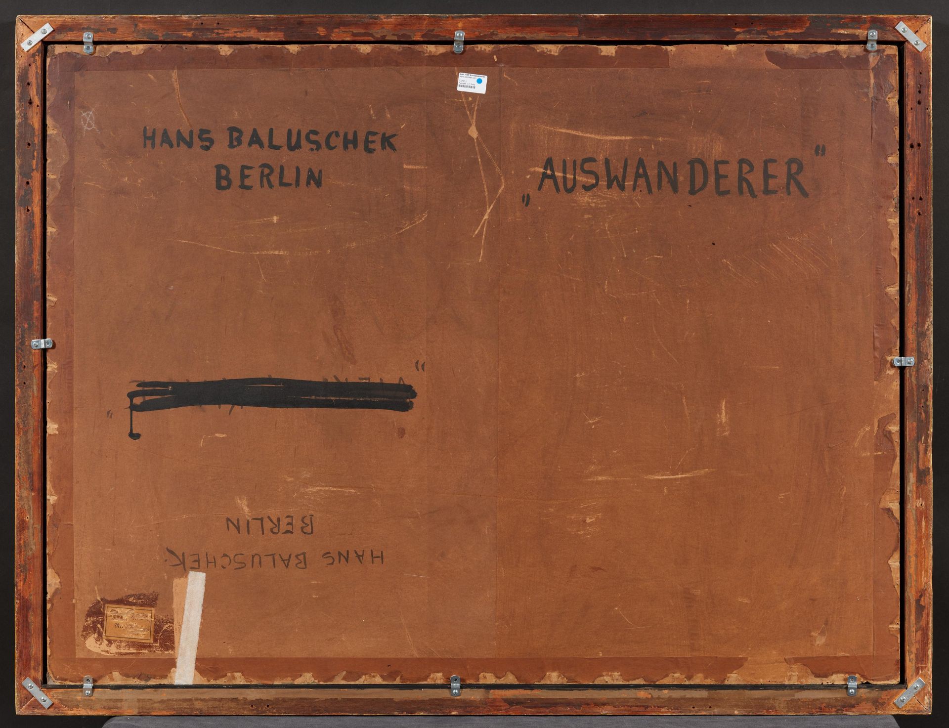 Hans Baluschek: "Auswanderer" - Image 3 of 4