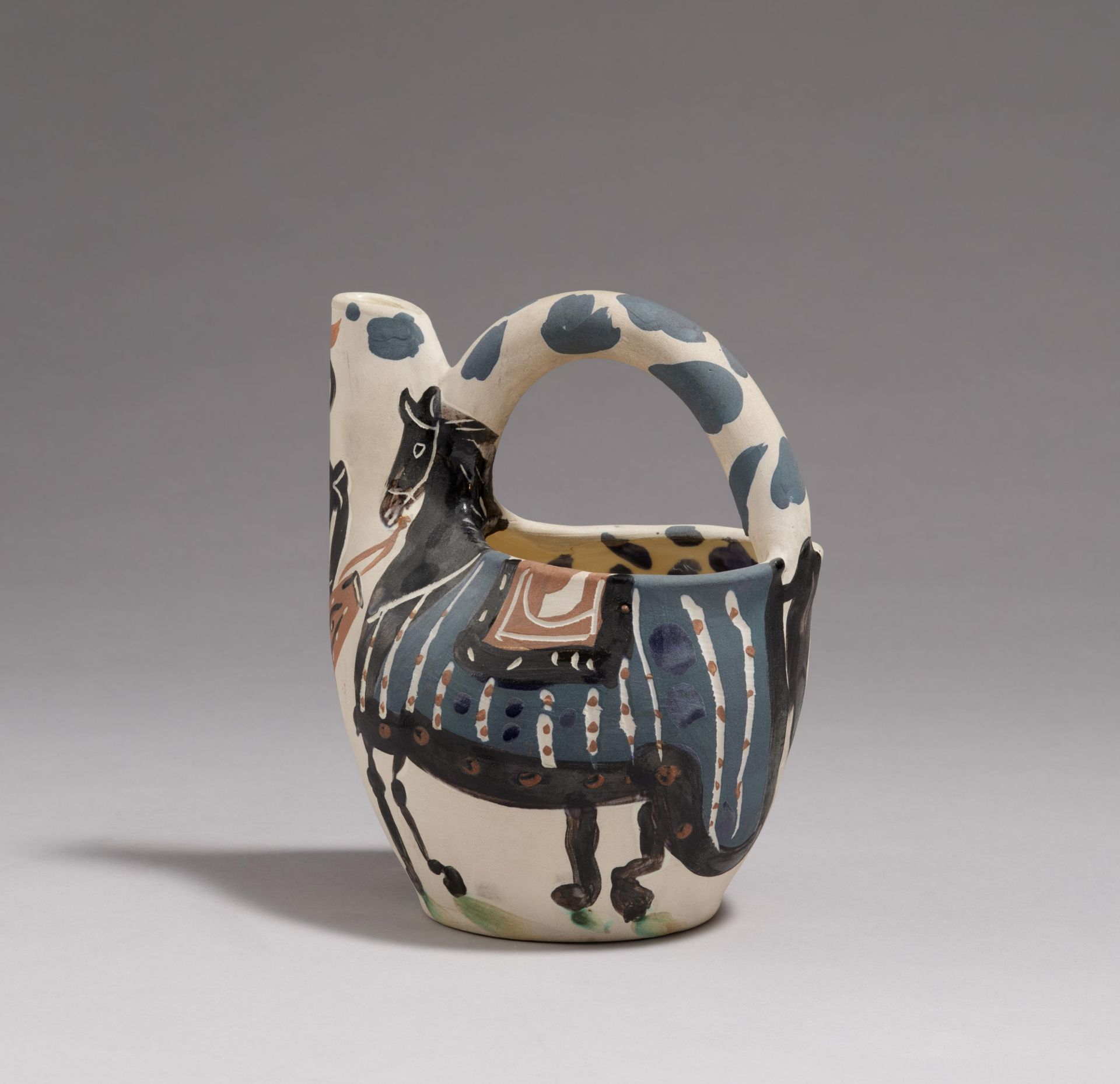 Pablo Picasso Ceramics: Cavalier and Horse - Image 2 of 5