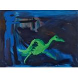 Rainer Fetting: "Boy and bird"