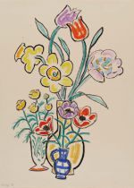 Gabriele Münter: Tulpen und Narzissen