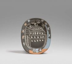 Pablo Picasso Ceramics: Mat Owl