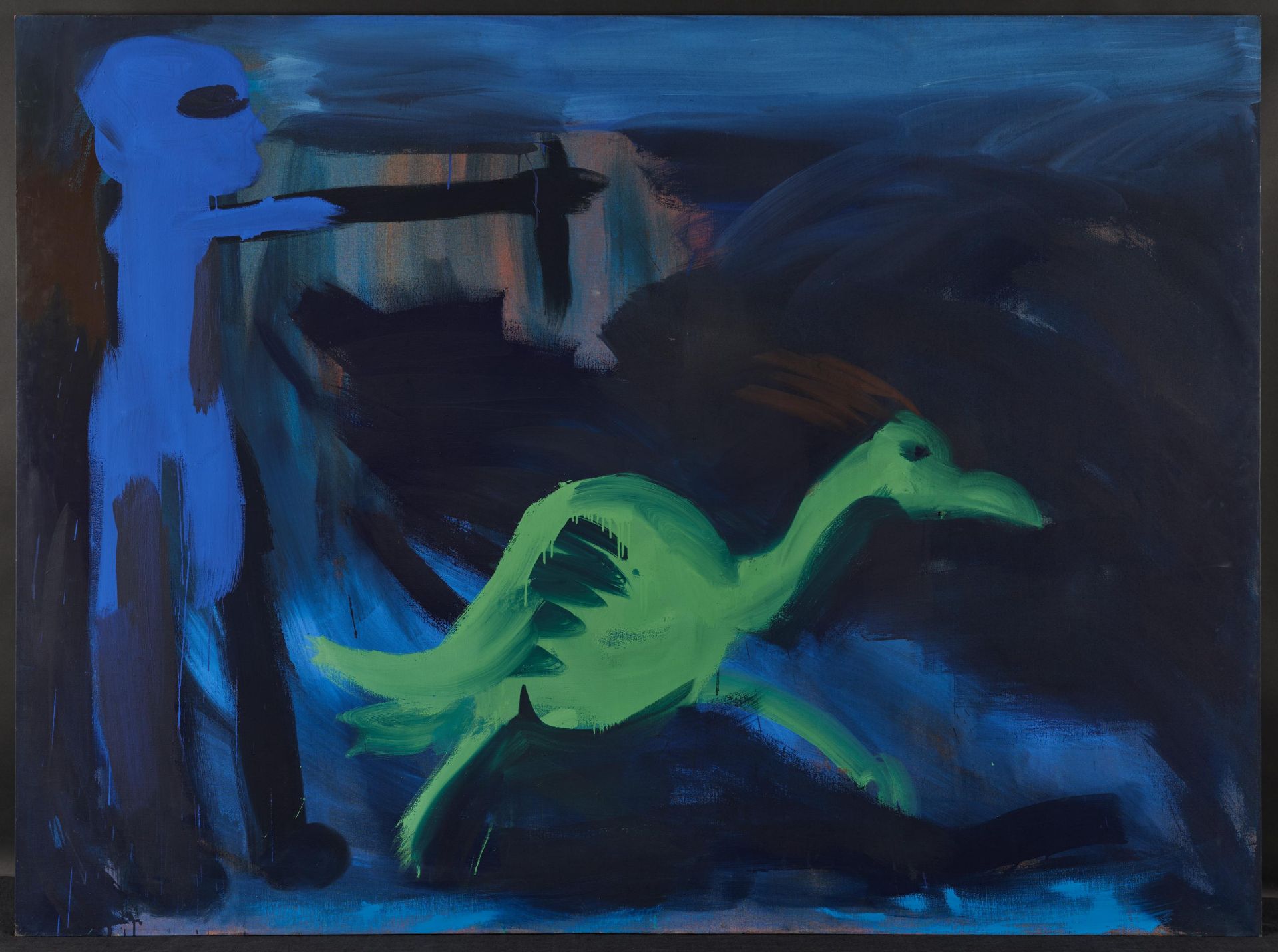 Rainer Fetting: "Boy and bird" - Image 2 of 4