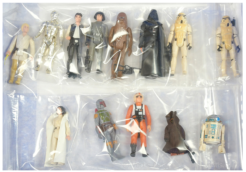 GRP inc Kenner Star Wars vintage 3 3/4" figures