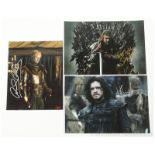 GRP inc Game of Thrones signed photographs