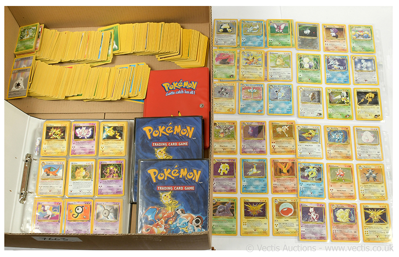 Large quantity of Pokemon cards Pidgeot, Mewtwo