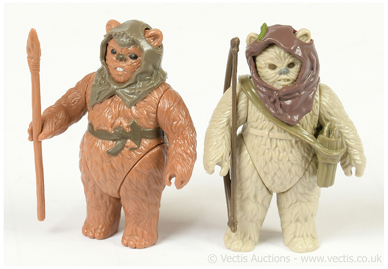 PAIR inc Kenner Star Wars vintage Romba 3 3/4"