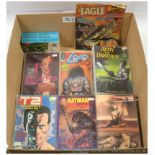 QTY inc Large quantity of comics and graphic