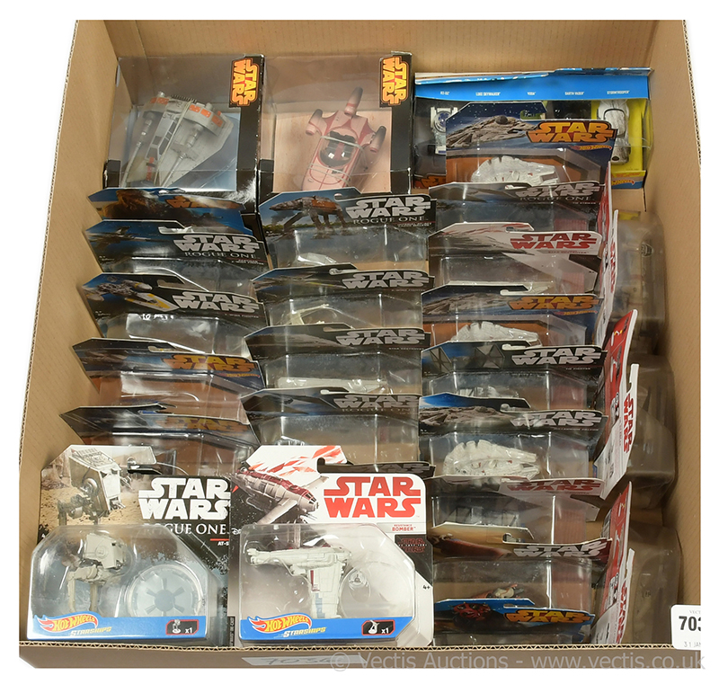 GRP inc Hot Wheels Star Wars vehicles x twenty