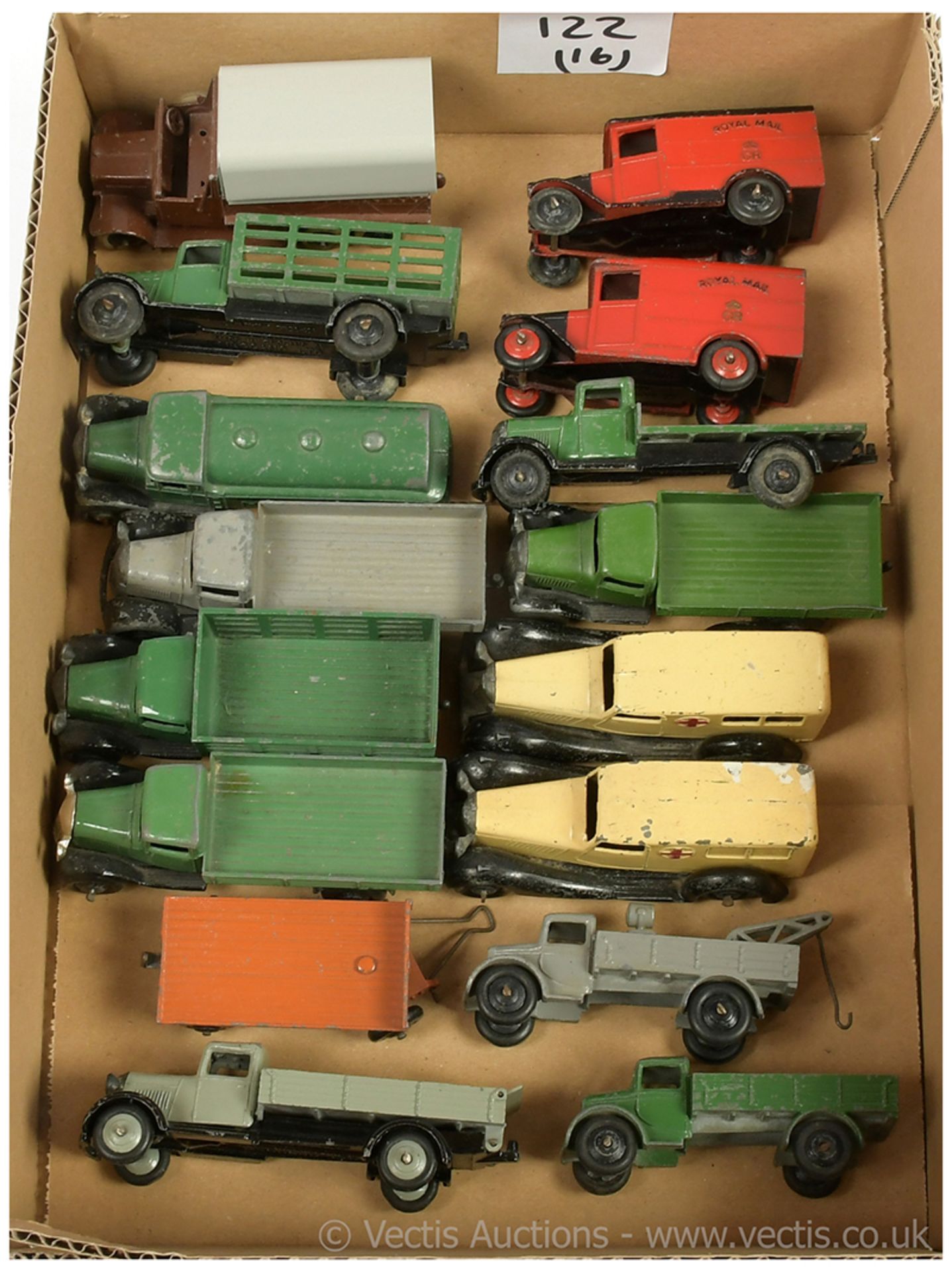 GRP inc Dinky unboxed 22 Series Openback Truck