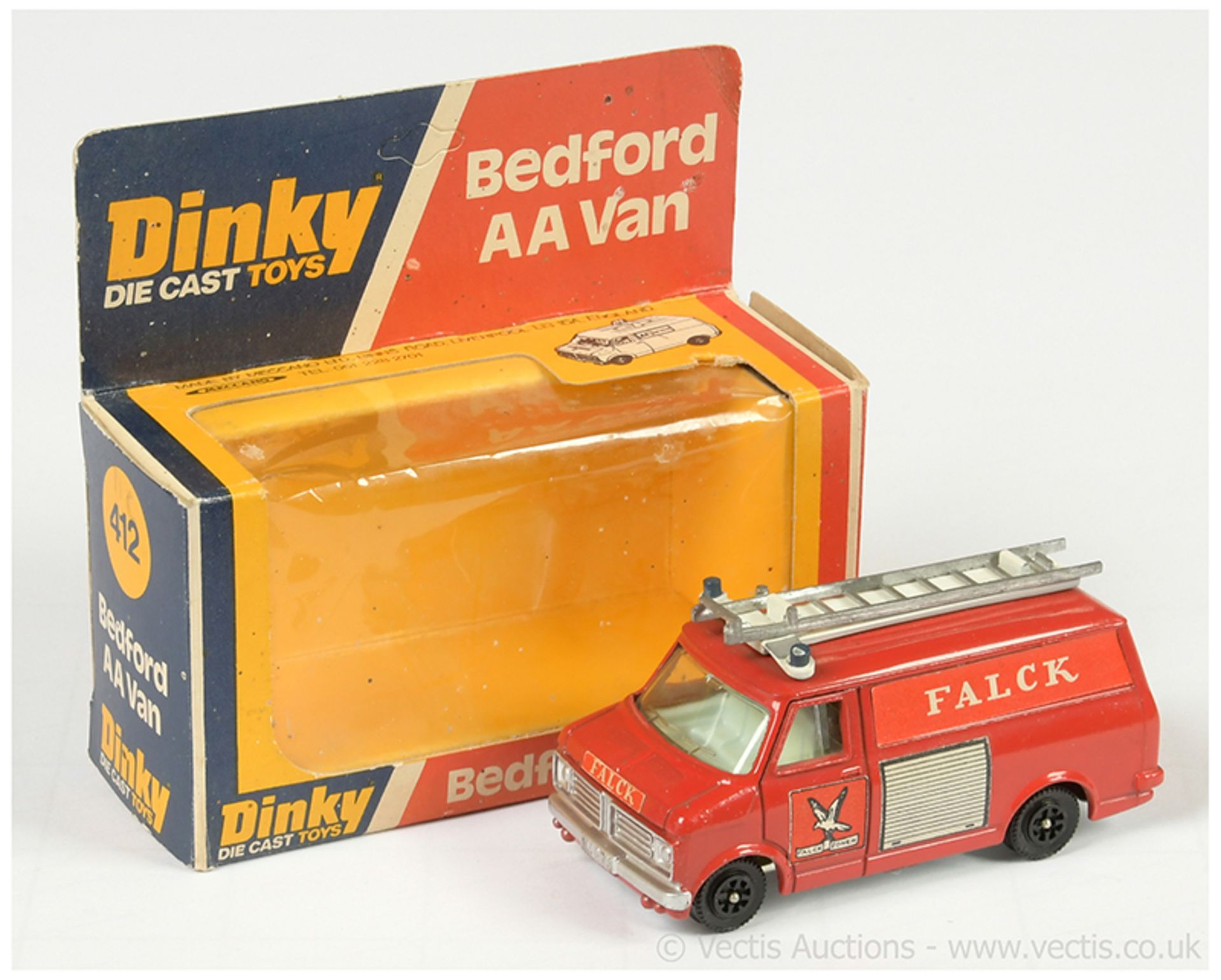 Dinky 410 Pre-production Bedford Van "Falck"