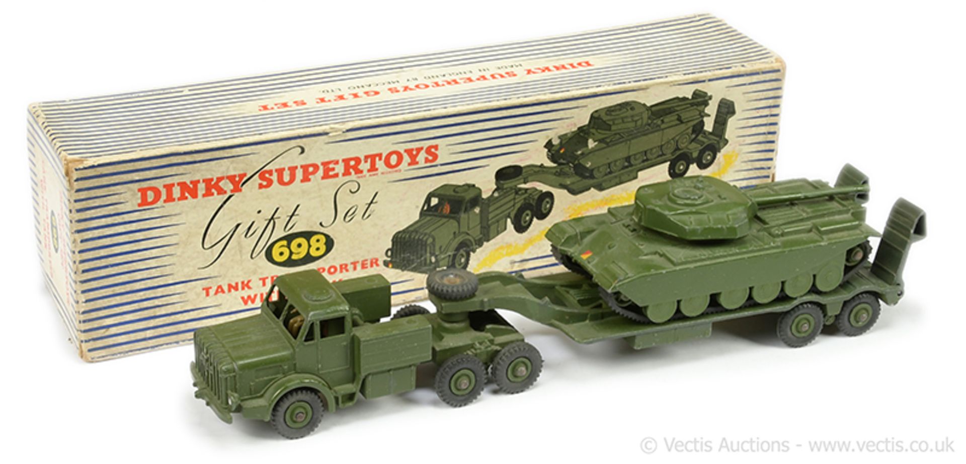 Dinky 698 Military Gift Set Mighty Antar Low