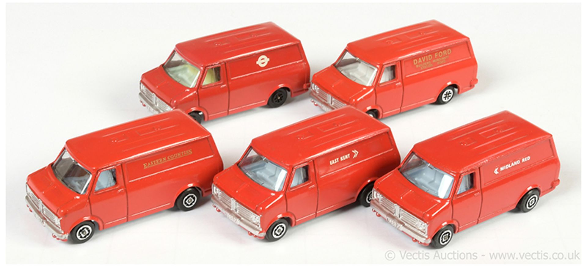 GRP inc Dinky 410 Promotional Bedford Vans