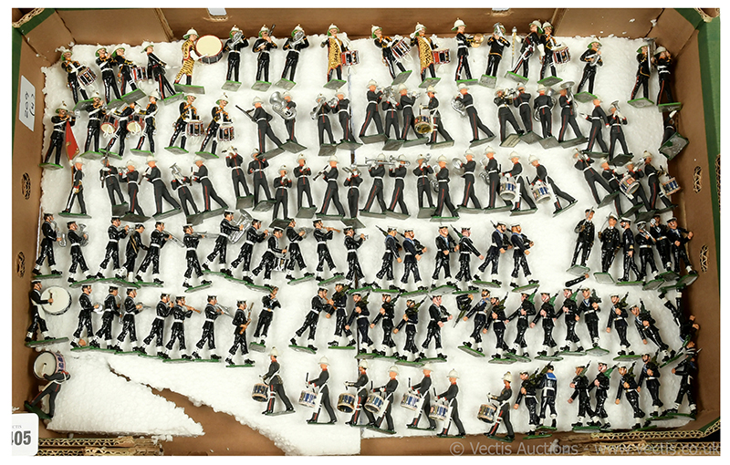 Coffret SARUM SOLDIERS ENGLAND – 8 Musiciens Omani Band, Boîte Ouverte