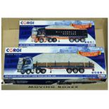 PAIR inc Corgi boxed Truck CC14119 DAF XF Bulk