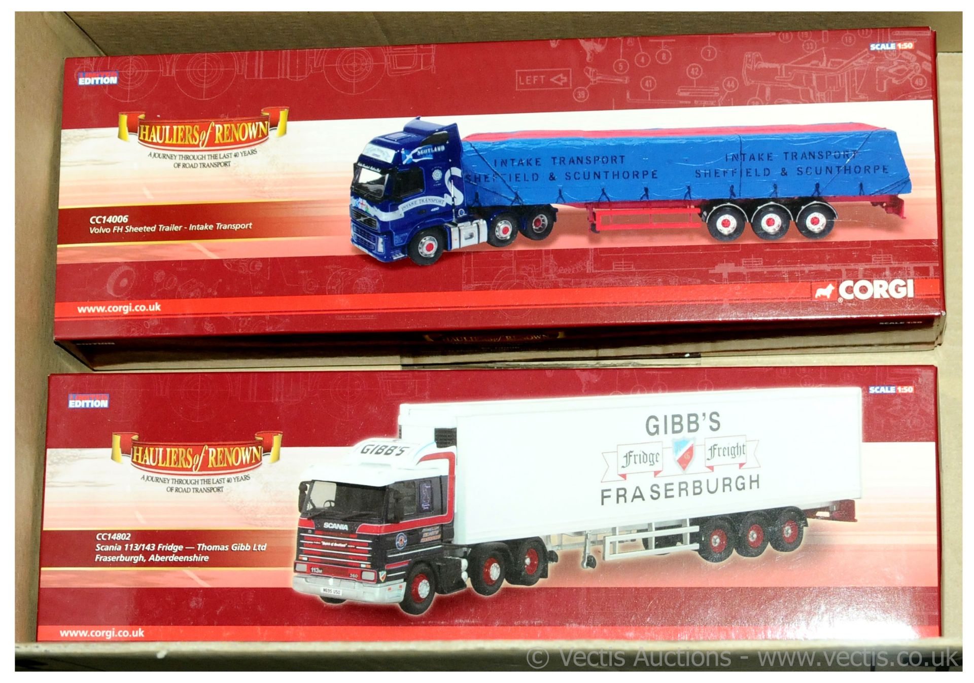 PAIR inc Corgi (Hauliers of Renown Series) boxed