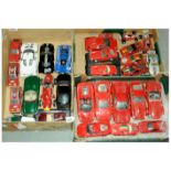 1/18th scale and 1/24th scale mainly Ferrari