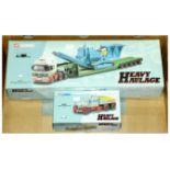 PAIR inc Corgi boxed Heavy Haulage CC12002 MAN