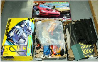 Scalextric unboxed Track, Out buildings